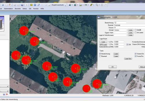 synPARTNER - Kominfo.baum ist eine Standard-Software für Baumkataster, mit der Sie Sanierungsmaßnahmen planen und überwachen sowie die Verkehrssicherheit der Bäume kontrollieren können.