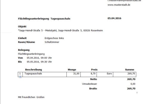 Bild, synCAPITOL-Unterbringung-Fluechtlinge-Tagespauschale