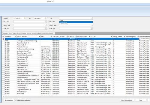 Bild, synTIME - Bauhof Auftrag