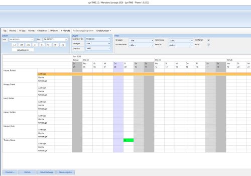 Bild, synTIME Bauhof Planer